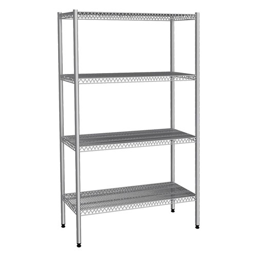 Wire Shelf Inox 304 530x1070 4 Tiers 1800